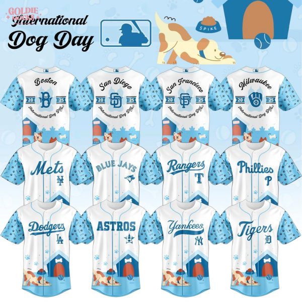 MLB Teams x International Dog Day 2025 Special Jersey