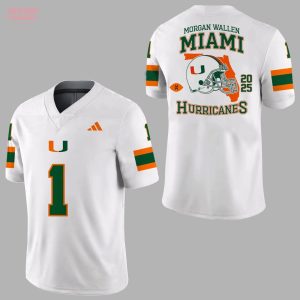 Morgan Wallen x Miami Hurricanes Football Jersey