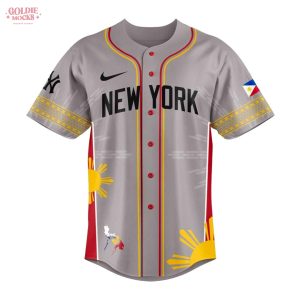 New New York Yankees Filipino Heritage Night 2025 For Fans Jersey