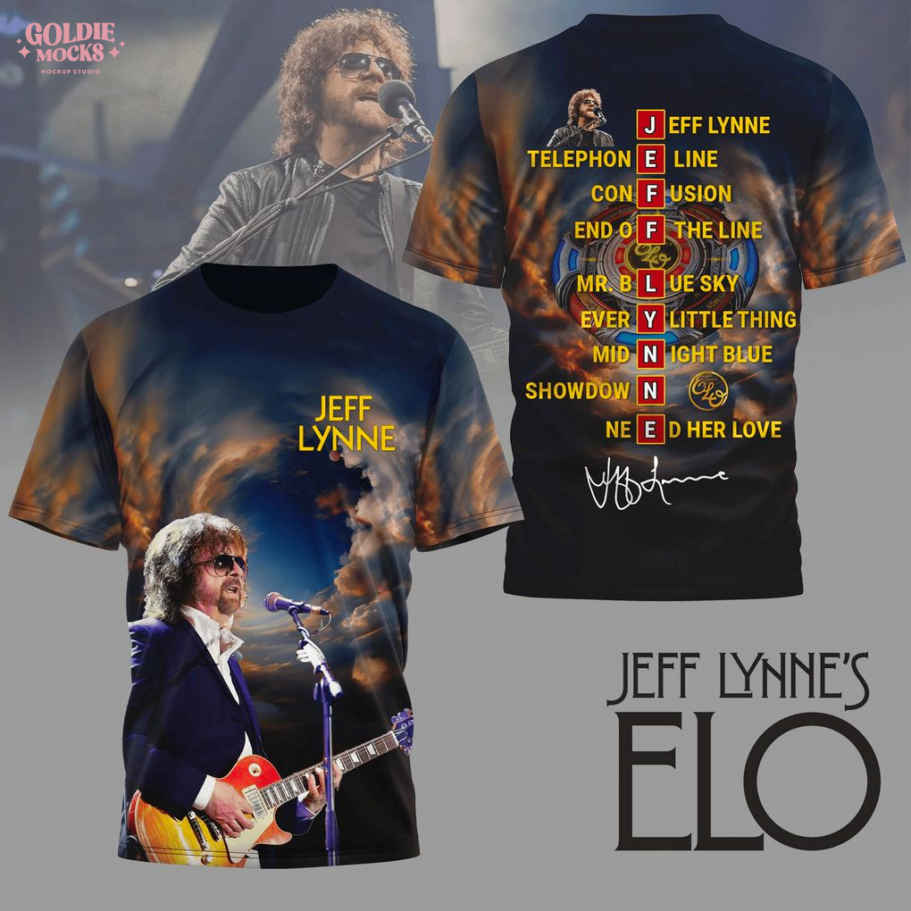 New Shirt Jeff Lynne's Elo For Fans New Shirt Jeff Lynne's Elo For Fans