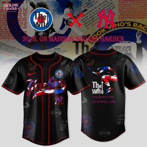 New York Yankees MLB x The Who NA Farewell 2025 Tour Jersey