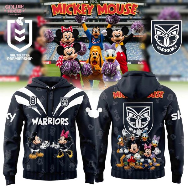 New Zealand Warriors Mickey Mouse Hoodie