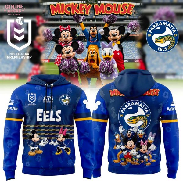 Parramatta Eels Mickey Mouse Hoodie