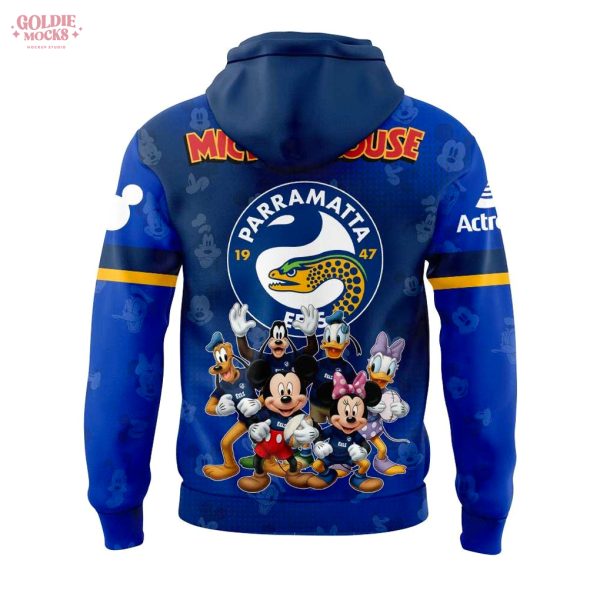 Parramatta Eels Mickey Mouse Hoodie