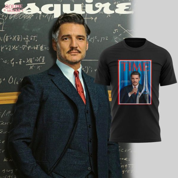 Pedro Pascal Reed Richards Time Cover T-Shirt