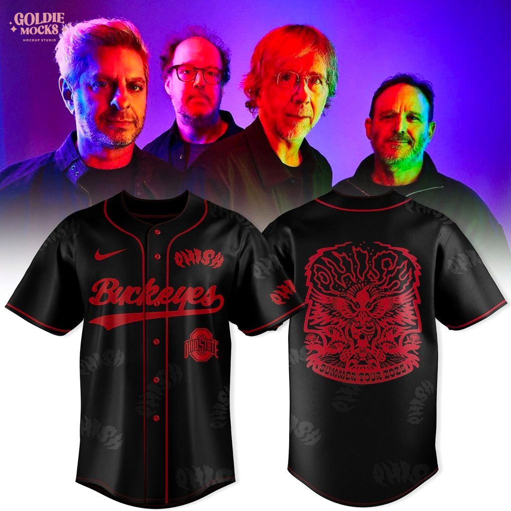 Phish x Buckeyes Summer Tour 2025 Jersey Phish x Buckeyes Summer Tour 2025 Jersey