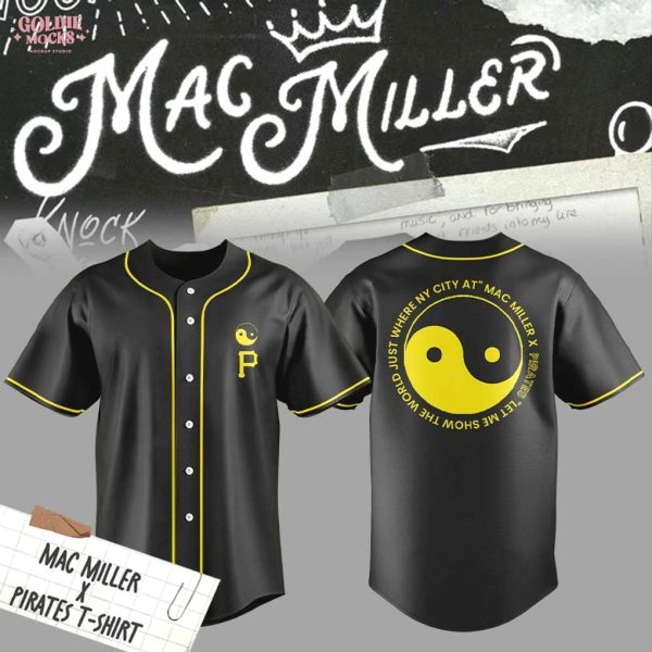 Pittsburgh Pirates Mac Miller x Pirates Yinzerpalooza Weekend Jersey