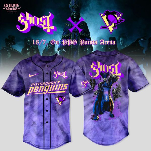 Pittsburgh Pirates x Ghost Band World Tour 2025 Limited Jersey