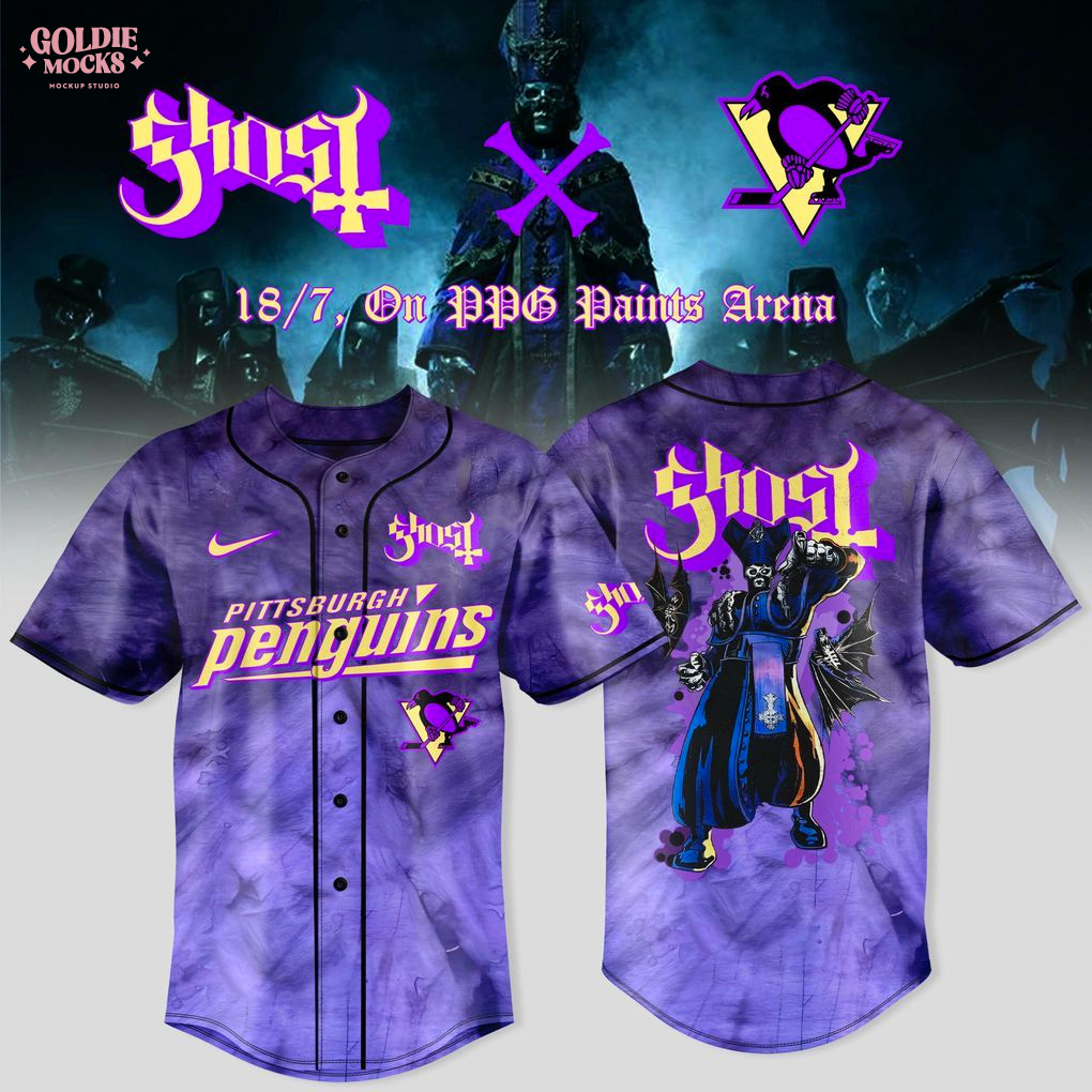 Pittsburgh Pirates x Ghost Band World Tour 2025 Limited Jersey Pittsburgh Pirates x Ghost Band World Tour 2025 Limited Jersey