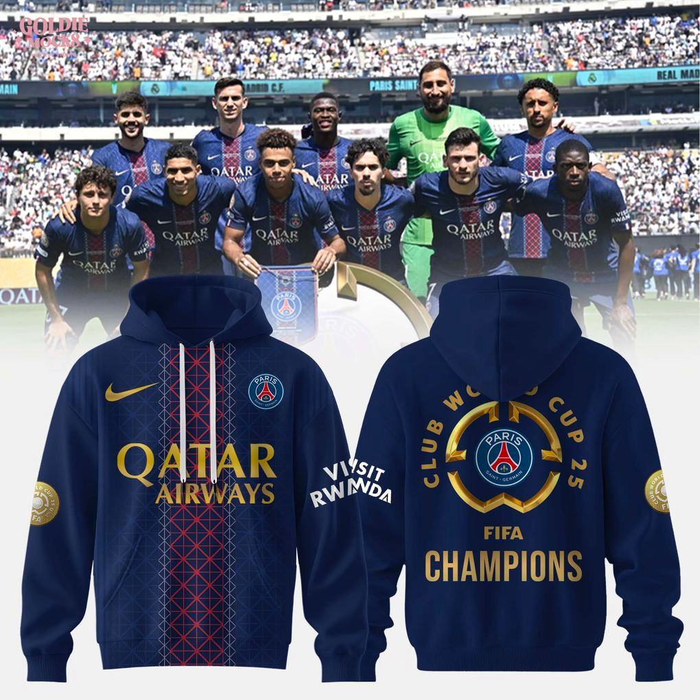 PSG – FIFA Club World Cup Champions 2025 Hoodie PSG – FIFA Club World Cup Champions 2025 Hoodie