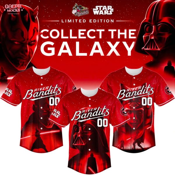 Quad Cities River Bandits x Star Wars Collections 2025 Jersey