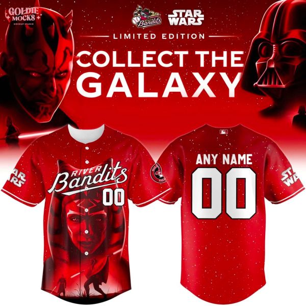 Quad Cities River Bandits x Star Wars Collections 2025 Jersey