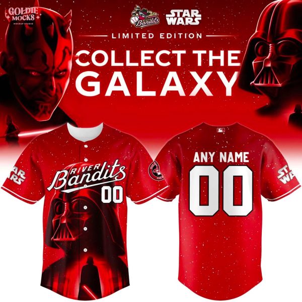 Quad Cities River Bandits x Star Wars Collections 2025 Jersey