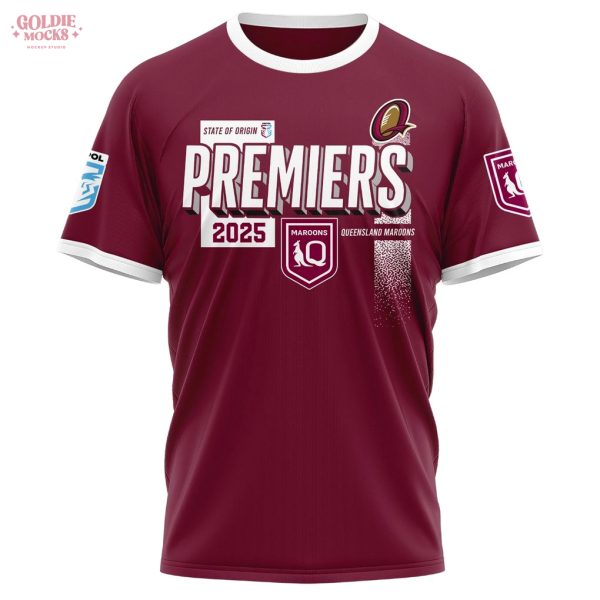 Queensland Maroons State of Origin Champions 2025 Special Edition T-Shirt