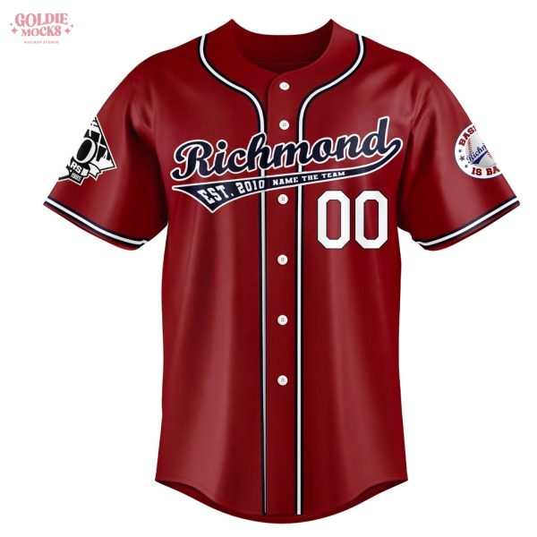 Richmond Flying Squirrels Richmond Jersey Auction Special Jersey