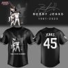 Atlanta Hawks x Ghost Band World Tour 2025 Black Baseball Jersey