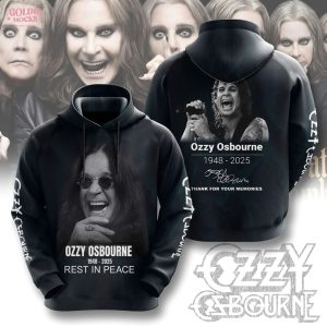 RIP Ozzy Osbourne Thank You For The Memories Shirt