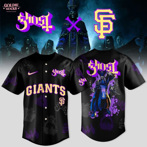 San Francisco Giants x Ghost Band World Tour 2025 Limited Jersey