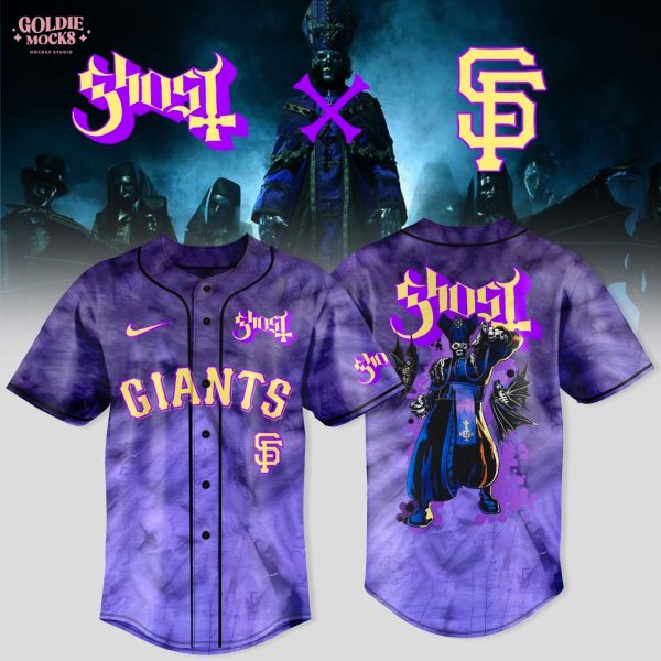San Francisco Giants x Ghost Band World Tour 2025 Limited Jersey