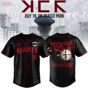 San Francisco Giants x Long Live The Black Parade My Chemical Romance Tour 2025 Jersey