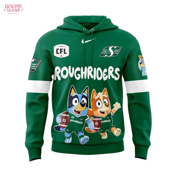 Saskatchewan Roughriders x Bluey and Bingo Limited Hoodie