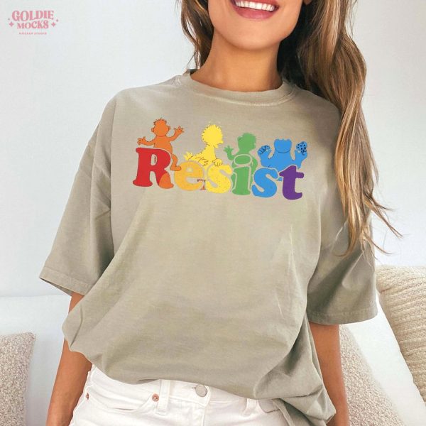 Save PBS Resist Political Protest Retro Public Broadcasting Service Shirt