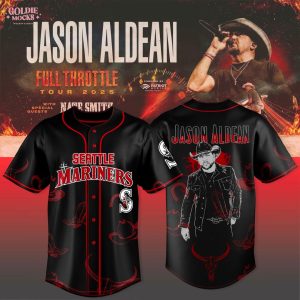 Seattle Mariners x Jason Aldean Tour Merch 2025