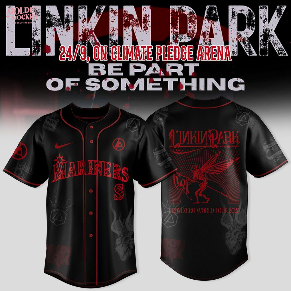 Seattle Mariners x Linkin Park From Zero World Tour 2025 Limited Jersey Seattle Mariners x Linkin Park From Zero World Tour 2025 Limited Jersey