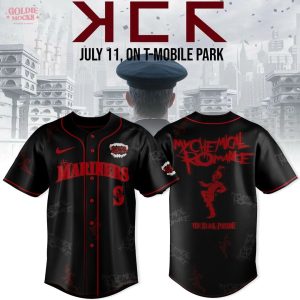 Seattle Mariners x Long Live The Black Parade My Chemical Romance Tour 2025 Jersey