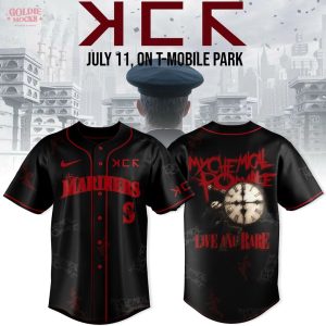 Seattle Mariners x Long Live The Black Parade Tour 2025 Limited Jersey