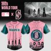 Los Angeles Dodgers x Queens of K-pop Black Pink Signature 2025 Baseball Jersey