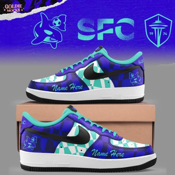 Seattle Sounders Custom Air Force 1