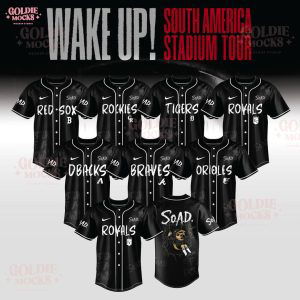 SOAD x MLB – Wake Up South America Tour Jersey Collection