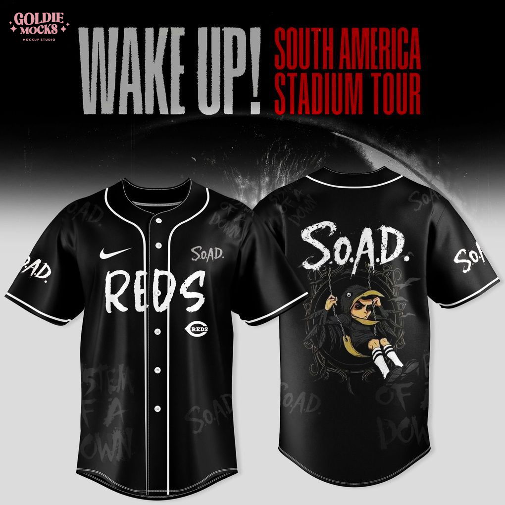 SOAD x MLB – Wake Up South America Tour Jersey Collection SOAD x MLB – Wake Up South America Tour Jersey Collection