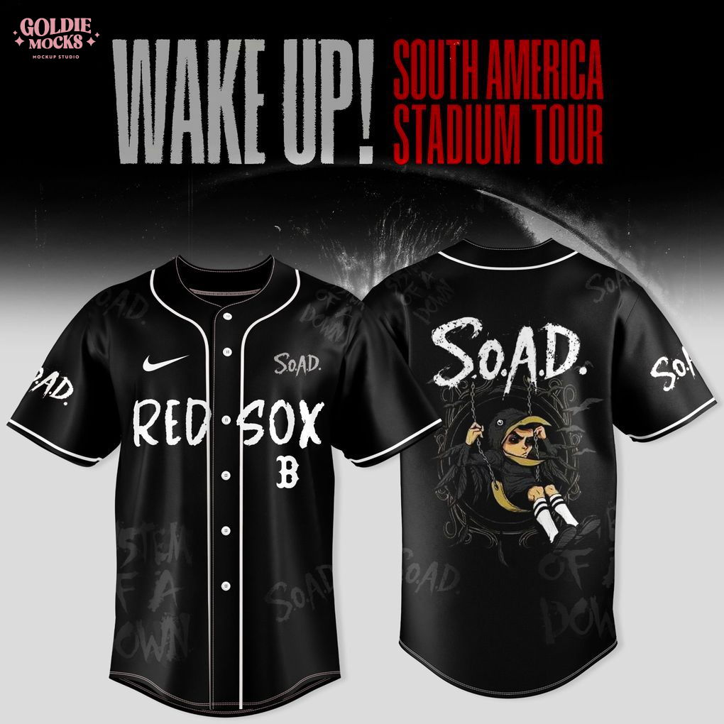 SOAD x MLB – Wake Up South America Tour Jersey Collection SOAD x MLB – Wake Up South America Tour Jersey Collection