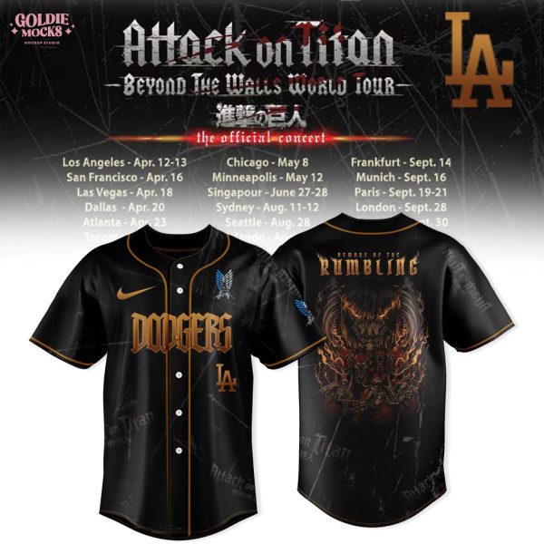 Sound of the Rumbling – MLB x Attack on Titan Jersey | All Teams Edition