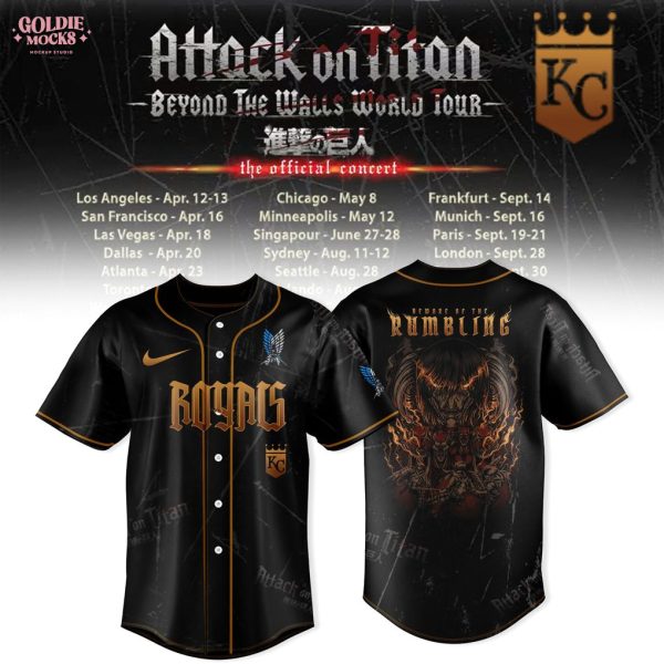 Sound of the Rumbling – MLB x Attack on Titan Jersey | All Teams Edition