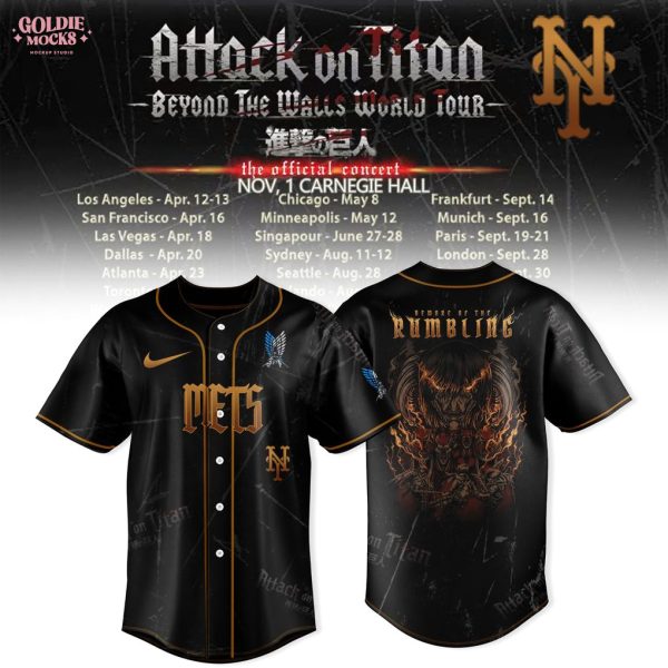 Sound of the Rumbling – MLB x Attack on Titan Jersey | All Teams Edition