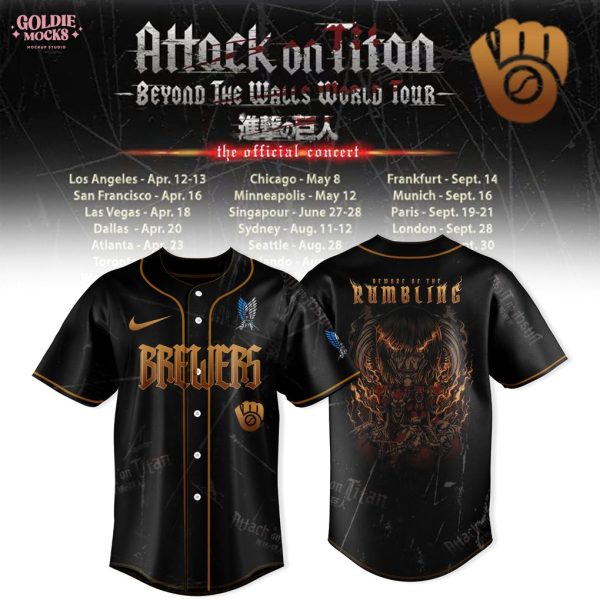Sound of the Rumbling – MLB x Attack on Titan Jersey | All Teams Edition