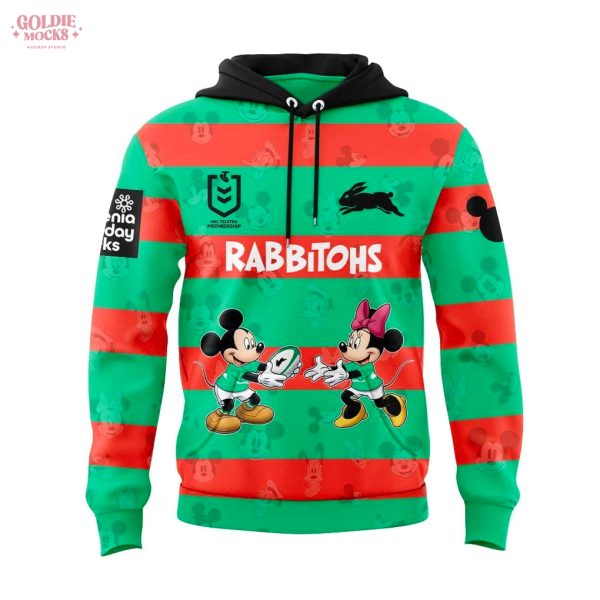 South Sydney Rabbitohs Mickey Mouse Hoodie