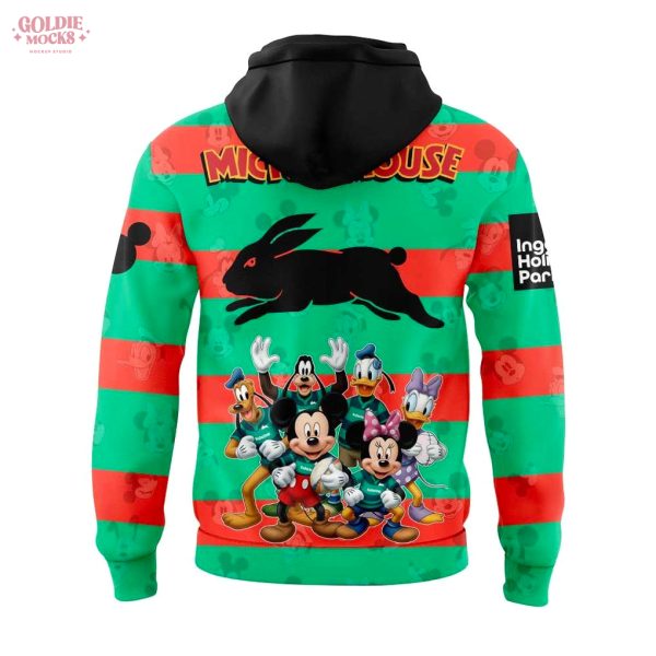 South Sydney Rabbitohs Mickey Mouse Hoodie