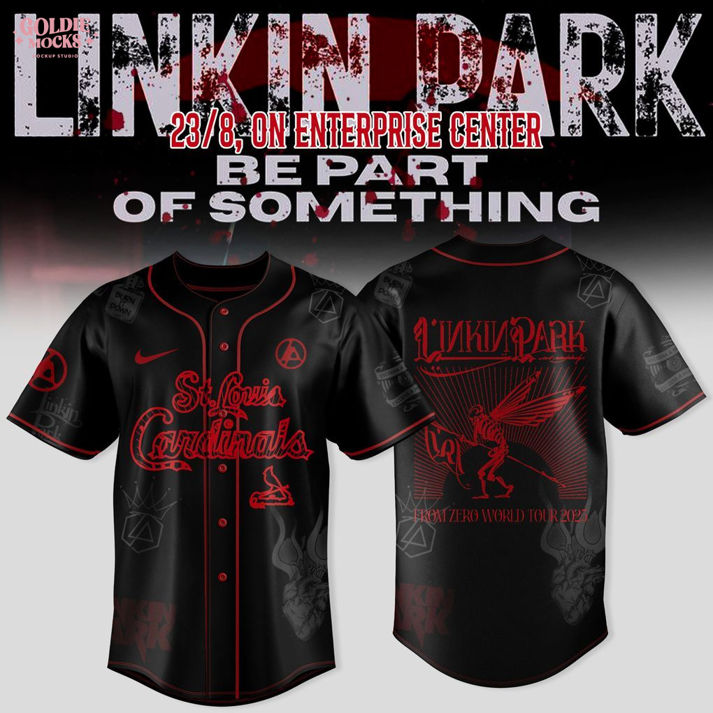 St Louis Cardinals x Linkin Park From Zero World Tour 2025 Limited Jersey St Louis Cardinals x Linkin Park From Zero World Tour 2025 Limited Jersey