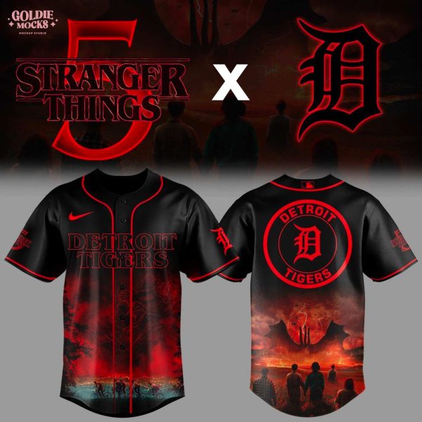 Stranger Thing 5 x MLB All Teams Collection 2025 Jersey