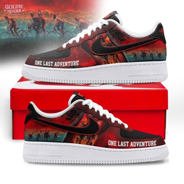Stranger Things 5 One Last Adventure Custom Air Force 1