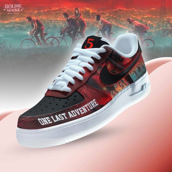 Stranger Things 5 One Last Adventure Custom Air Force 1
