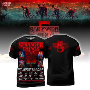 Stranger Things 5 One Last Adventure T-Shirt