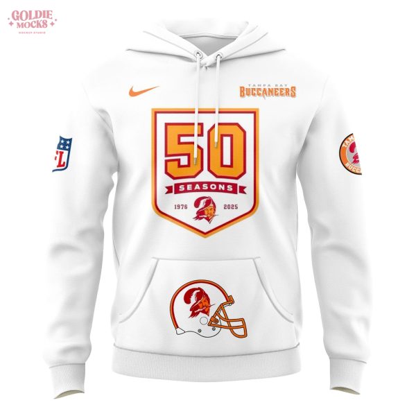 Tampa Bay Buccaneers 50 Seasons Hoodie