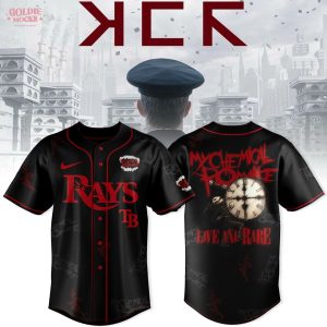 Tampa Bay Rays x Long Live The Black Parade My Chemical Romance Tour 2025 Jersey