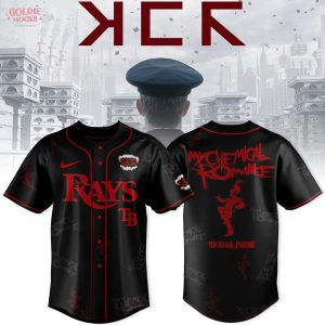 Tampa Bay Rays x Long Live The Black Parade My Chemical Romance Tour 2025 Jersey