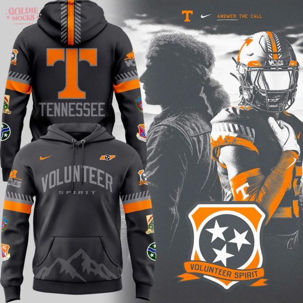 Tennessee’s Smokey Grey Volunteer Spirit 2025 Hoodie